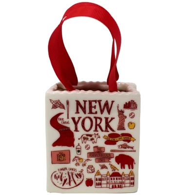 Starbucks Been There Series New York Ceramic Tote Ornament 4 Starbucks Been There Series New York Ceramic Tote Ornament - Image 2