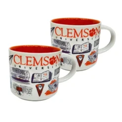 Starbucks Been There Series Campus Collection Clemson University Ceramic Coffee Mug, 14 Oz (2-Pack) -Grocery Sales GUEST b84e4a79 06a5 4b37 a4cf ea84ca50a3c1