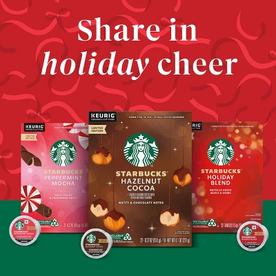 Starbucks Peppermint Mocha Light Roast Keurig K-Cup Coffee Pods - 22ct 7 Starbucks Peppermint Mocha Light Roast Keurig K-Cup Coffee Pods - 22ct - Image 5