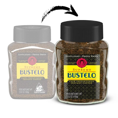 Café Bustelo Supreme Freeze Dried Instant Coffee - 3.52oz 3 Café Bustelo Supreme Freeze Dried Instant Coffee - 3.52oz