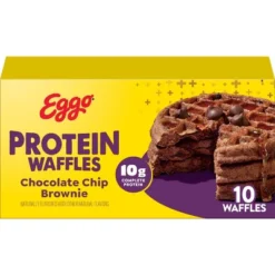 Eggo Frozen Protein Chocolate Chip Brownie Waffles - 12.3oz/10ct -Grocery Sales GUEST c23de749 689c 45ad 8e0e 830b9d0929bf