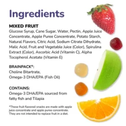 Brainiac Kids Fruit Snacks With Omega-3s Mixed Fruit - 12.4oz/20ct -Grocery Sales GUEST c2cacf75 3d3d 41f9 b52b 6793b4fb7182