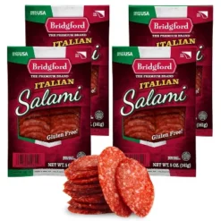 Bridgford Italian Salami 5 Oz - Zero Carb Healthy Italian Salami Sliced Charcuterie Meat For Your Charcuterie Boards Or Antipasto Platters -Grocery Sales GUEST c385d553 7b56 42a5 a272 b3dcca62f561