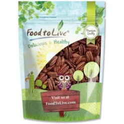 Dry Roasted Pecan Halves With Himalayan Salt - By Food To Live -Grocery Sales GUEST c4564b3c c4b9 4da5 b4e9 de2b37b5ea2a