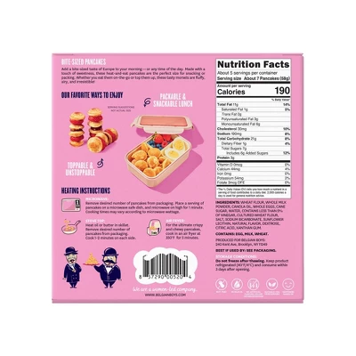 Belgian Boys Bite Sized Pancakes - 10.6oz/36ct 3 Belgian Boys Bite Sized Pancakes - 10.6oz/36ct