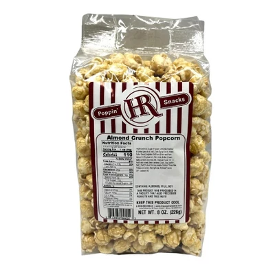 HR Poppin' Snacks 8 Oz Almond Crunch Popcorn - Pack Of 2 3 HR Poppin' Snacks 8 Oz Almond Crunch Popcorn - Pack Of 2