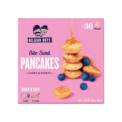 Belgian Boys Bite Sized Pancakes - 10.6oz/36ct 8 Belgian Boys Bite Sized Pancakes - 10.6oz/36ct - Image 6