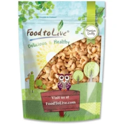 Dry Roasted Whole Cashews - By Food To Live 19 Dry Roasted Whole Cashews - By Food To Live -Grocery Sales GUEST cb06a44e 9ae3 483c 814d b7e7a4bd5689