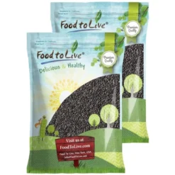 Dry Roasted Black Sesame Seeds - By Food To Live 16 Dry Roasted Black Sesame Seeds - By Food To Live -Grocery Sales GUEST cc2c1623 6737 4c4e a24b 8aa70ef6f152