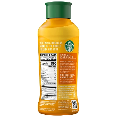 Starbucks Caramel Macchiato Iced Espresso - 40 Fl Oz 4 Starbucks Caramel Macchiato Iced Espresso - 40 Fl Oz - Image 2