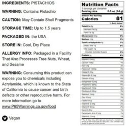 Dry Roasted Pistachio Halves - By Food To Live 13 Dry Roasted Pistachio Halves - By Food To Live -Grocery Sales GUEST d417bda0 fde9 4556 b775 dda1a718b70c