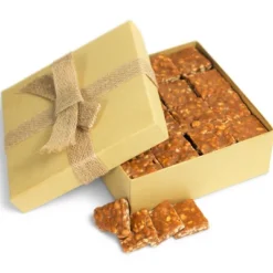 Gourmet Macadamia Brittle Gift Box 1 LB- By Its Delish | Handmade Old-Fashioned Style -Grocery Sales GUEST d63111cd aa5c 4de4 a713 4212452ddaa5