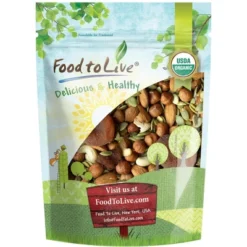 Organic Active Life Trail Mix — Raw And Non-GMO Snack Mix Contains Cashews, Pumpkin Seeds, Apricots, Hazelnuts, Almonds. Vegan, Kosher, Bulk -Grocery Sales GUEST d7013608 5f23 479b a0ba abd73b33d248