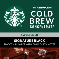 Starbucks Sweetened Black Cold Brew - 32 Fl Oz -Grocery Sales GUEST d73e830a abf1 41eb 899a 25dd0bf920b1 1