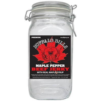 Buffalo Bills Maple Pepper Beef Jerky 2 Bag Starter Kit (2 Bags And 1 Jar) 5 Buffalo Bills Maple Pepper Beef Jerky 2 Bag Starter Kit (2 Bags And 1 Jar) - Image 3