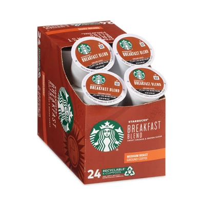 Starbucks Breakfast Blend K-Cups, 24/Box 5 Starbucks Breakfast Blend K-Cups, 24/Box - Image 3