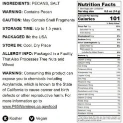 Dry Roasted Pecan Halves With Himalayan Salt - By Food To Live -Grocery Sales GUEST d8fd054d 2c1b 4261 b13c 9c21a50c9fc0