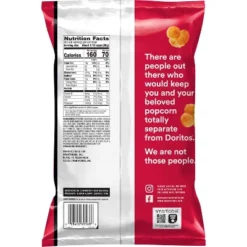 Smartfood Doritos Nacho Cheese Flavored Popcorn - 6.25oz