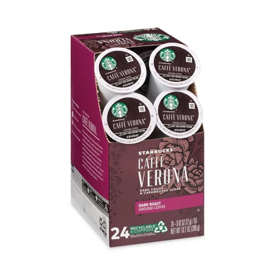 Starbucks Caffe Verona Coffee K-Cups Pack, 24/Box 6 Starbucks Caffe Verona Coffee K-Cups Pack, 24/Box - Image 4