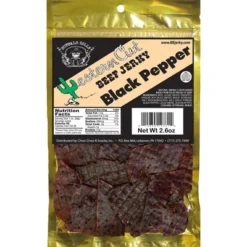 Buffalo Bills 2.6oz Western Cut Black Pepper Beef Jerky - Six 2.6oz Packs