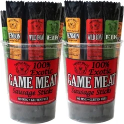 Buffalo Bills 15-ct Assorted Exotic Game Sticks (Elk, Venison & Wild Boar) - Two 15-ct Tubs -Grocery Sales GUEST df9a2b4d 7677 43cb 89e5 6d25bb0ea8e6