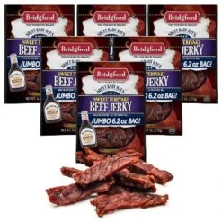 Bridgford Sweet Baby Ray’s Beef Jerky Sweet Teriyaki 6.2 Oz - High Protein Beef Jerky Teriyaki For On The Go Snacking And Busy Lifestyles -Grocery Sales GUEST e14f67a3 6e9c 4fd8 8130 3fc0ba470b8e