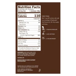 Starbucks Double Chocolate Hot Cocoa Mix - 8ct -Grocery Sales GUEST e157923d 4c91 4e54 82c2 cdb3c9201a13