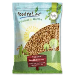 Organic Dry Roasted Pine Nuts With Himalayan Salt - By Food To Live -Grocery Sales GUEST e263a483 77c0 4671 a241 1dc008c84589