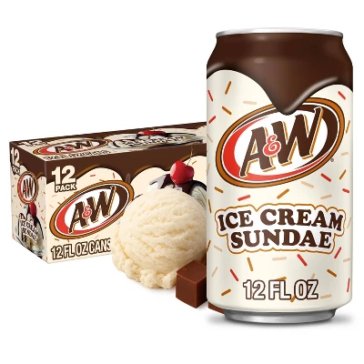 A&W Ice Cream Sundae Soda - 12pk/12 Fl Oz Cans 10 A&W Ice Cream Sundae Soda - 12pk/12 Fl Oz Cans - Image 8