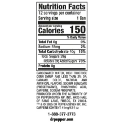 Dr Pepper Blackberry Soda - 12pk/12 Fl Oz Cans -Grocery Sales GUEST e348d814 1ed0 482e 9893 e2713b30c2e3