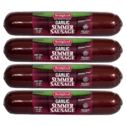 Bridgford Garlic Summer Sausage 16 Oz - Gluten-Free High Protein Garlic Infused Ready-to-Eat Summer Sausage For No-Carb Keto Diets 22 Bridgford Garlic Summer Sausage 16 Oz - Gluten-Free High Protein Garlic Infused Ready-to-Eat Summer Sausage For No-Carb Keto Diets -Grocery Sales GUEST e41f6c0f 007e 4f01 a37b 586ba5716c0a