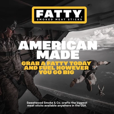 Fatty OG Cheddar Meat Stick - 2oz 5 Fatty OG Cheddar Meat Stick - 2oz - Image 3