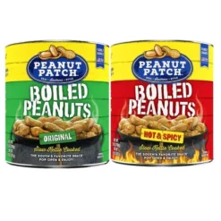 Peanut Patch Boiled Peanuts Duo – 2 Hot & Spicy (25 Oz) + 2 Original (25 Oz) Can -Grocery Sales GUEST e63b14ba 0202 4e78 8e7f c0130bc156f7