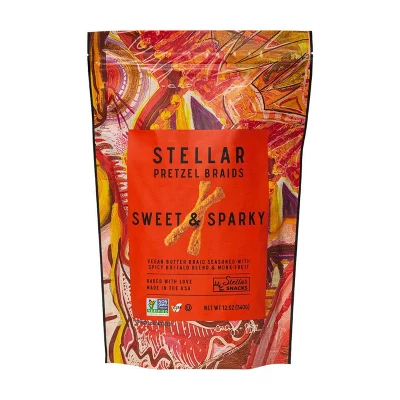 Stellar Snacks Sweet & Sparky Pretzel Braid - 12oz 6 Stellar Snacks Sweet & Sparky Pretzel Braid - 12oz - Image 4