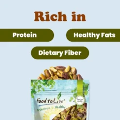 Dry Roasted Pistachio Halves - By Food To Live 15 Dry Roasted Pistachio Halves - By Food To Live -Grocery Sales GUEST e8a497d9 d9e4 417c bf49 cadb8284cd05