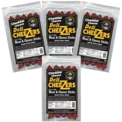 Buffalo Bills 8oz Cheddar Cheese Deli CheeZers (Meat & Cheese Sticks) - Four 8oz Packs -Grocery Sales GUEST e95451d4 982d 44ea 88ca 6fc711457864