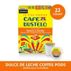 Cafe Bustelo Dulce De Leche Medium Roast Keurig K-Cup Coffee Pods - 22ct -Grocery Sales GUEST eb06bb35 6063 4d9c 9b49 d4ef602b35e1