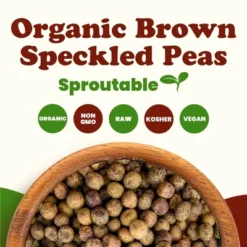 Organic Brown Speckled Peas - By Food To Live -Grocery Sales GUEST eb7c3fbc d4ea 4853 be16 e32f787c586a