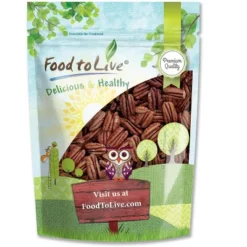 Dry Roasted Pecan Halves With Himalayan Salt - By Food To Live -Grocery Sales GUEST ec01a67e 4e89 4184 a8f1 c54cc8e5ae56