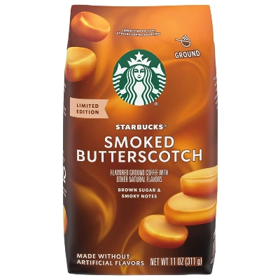 Starbucks Smoked Butterscotch Medium Roast Ground Coffee - 11oz 10 Starbucks Smoked Butterscotch Medium Roast Ground Coffee - 11oz - Image 8