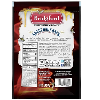 Bridgford Sweet Baby Ray’s Beef Jerky Honey BBQ 6.2 Oz - Ready To Eat High Protein Jerky For Midday Energy Boost Or A Post Workout Snack 5 Bridgford Sweet Baby Ray’s Beef Jerky Honey BBQ 6.2 Oz - Ready To Eat High Protein Jerky For Midday Energy Boost Or A Post Workout Snack - Image 3