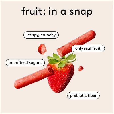 Kencko Strawberry Fruit Snaps - 1.8oz/5ct 5 Kencko Strawberry Fruit Snaps - 1.8oz/5ct - Image 3