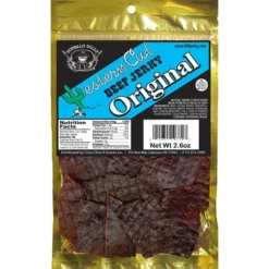Buffalo Bills 2.6oz Western Cut Original Beef Jerky - Six 2.6oz Packs