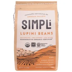 Simpli Lupini Beans - Case Of 8/12 Oz