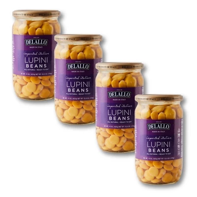 DeLallo Imported Lupini Beans, 25.4 Oz Jar, (4 Pack) 9 DeLallo Imported Lupini Beans, 25.4 Oz Jar, (4 Pack) - Image 7