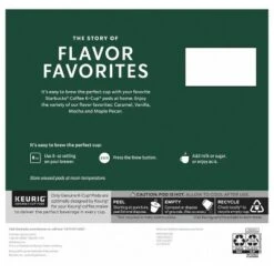 Starbucks Naturally Flavored Variety Pack Keurig K-Cup Coffee Pods - 42ct