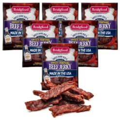 Bridgford Sweet Baby Ray’s Beef Jerky Sweet Teriyaki 3.25 Oz - High Protein Beef Jerky Teriyaki For On The Go Snacking And Busy Lifestyles -Grocery Sales GUEST fb0c9469 924e 4181 a223 672e38d29473