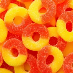 Albanese Worlds Best Candy Gummi Peach Rings - 8oz -Grocery Sales GUEST fb29e47f cd39 4e9a bfaa 99df0d2a6ea6