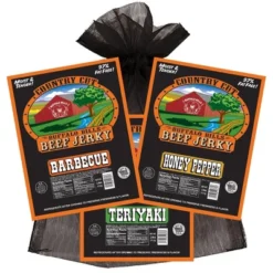 Buffalo Bills 3-Piece Tangy & Sweet Country Cut Beef Jerky Sampler (3 Assorted 2.6oz Jerky Packs) -Grocery Sales GUEST fcee3e0e 7bb2 4454 a165 6a08e2affbab
