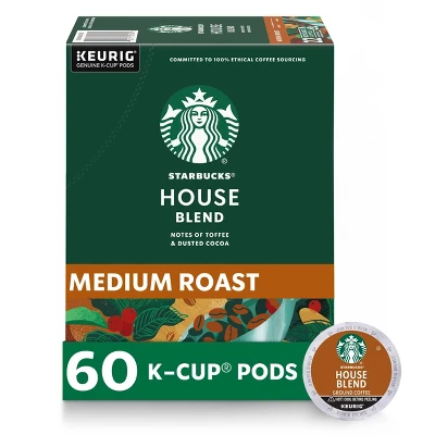 Starbucks Keurig House Blend Medium Roast Coffee Pods 10 Starbucks Keurig House Blend Medium Roast Coffee Pods - Image 8